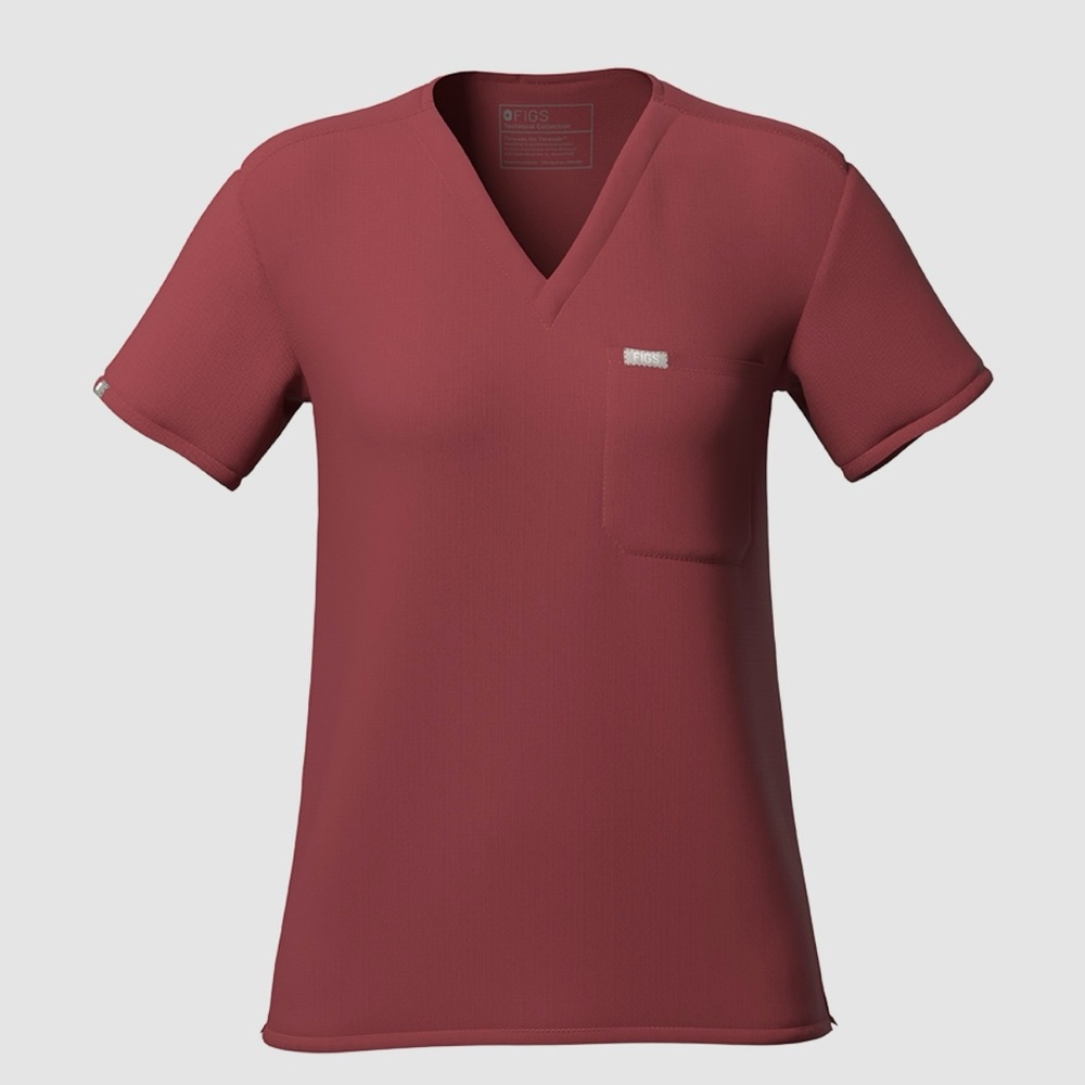 Dark Cherry Scrubs